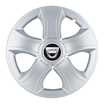 Set 4 Capace Roti 16 inchi (R16) Bis Gri, Compatibile Cu Dacia foto