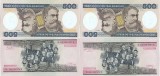 2 x 1985 , 500 cruzeiros ( P-200b ) - Brazilia - stare UNC