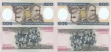 2 x 1985 , 500 cruzeiros ( P-200b ) - Brazilia - stare UNC