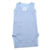 Maiou Body Rib, 12-18 luni, Bleu, Baltic Bebe