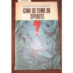 Cine se teme de spirite?