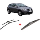 Cumpara ieftin Set 3 stergatoare NISSAN QASHQAI I VAN (J10) 2013 - 2014, pentru parbriz si luneta, Bosch Twin