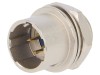 Conector circular HIROSE push-pull 4 PIN, aurit, tata, montare pe panou, lipire, serie HR10