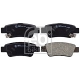 Set placute frana disc Honda Cr-V III, Cr-V IV Motor 1.6 i-Dtec, 1.6 i-Dtec 4WD, 2.0, 2.0 AWD, 2.0 i-Vtec, 2.0 i-Vtec, parte montare puntea spate,