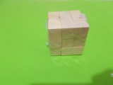PUZZLE din LEMN in forma de cub