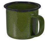 Cana emailata DEARMAMY 200 ml, verde - RESIGILAT