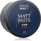 Steve&#039;s Hair Paste Medium gel modelator pentru coafura pentru barbati Sandalwood 100 g