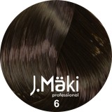 J.Maki Professional - Vopsea de par permanenta 6 - Blond inchis, 60 ml