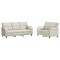 Set de canapea 2 pcs Crem Catifea - 2