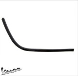 Ornament cromat planseu (support picioare) stanga original Vespa Elettrica - Primavera (13-) - Sprint (14-) 50-125-150cc - culoare: negru