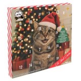 Calendar Advent cu Gustări pentru Pisici, 24 de zile, Amestec Pui, Rață și Somon, CMCLASS