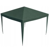 Acoperis pavilion 300x300 cm, PE 100g/mp impermeabil, cu prindere velcro, verde Household NewTrend