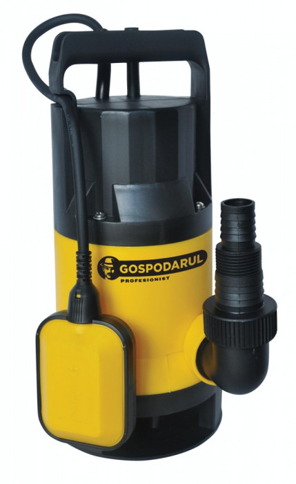 Gospodarul Profesionist, Pompa Sumersibila Apa Murdara Qdp-550-f - 400w, 8000 L/h