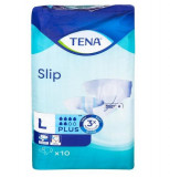 Scutece pentru incontinenta Tena Slip Plus Large ConfioAir 10 buc