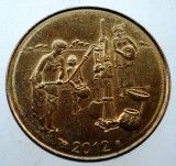 2.273 AFRICA DE VEST WEST AFRICAN STATES 10 FRANCS FRANCI 2012 FAO XF/AUNC, Alama