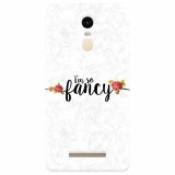 Husa silicon pentru Xiaomi Remdi Note 3, Im So Fancy Floral