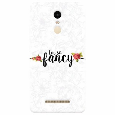 Husa silicon pentru Xiaomi Remdi Note 3, Im So Fancy Floral foto