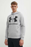 Under Armour Bluză 1357093 bărbați, culoarea gri, cu imprimeu 1357093-652