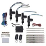 Kit &icirc;nchidere centralizată auto, 2 chei VW/Audi/Skoda, 4 motorașe, 12V, vidaXL