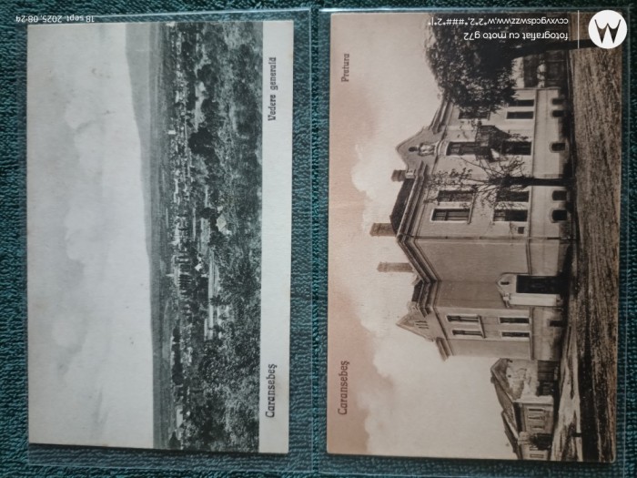 grup doua carti postale ,de colectie