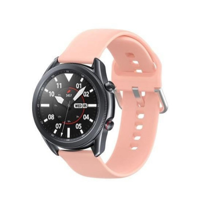 Curea Silicon Sport Samsung Galaxy Watch 3 41 mm - Tech-Protect IconBand Roz foto