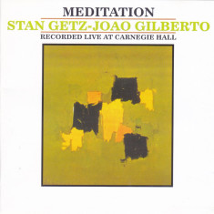 CD Jazz: Stan Getz & Joao Gilberto ‎– Getz / Gilberto #2 - Meditations (Live)