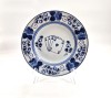 Farfurie decorativa din ceramica DELFT Gilde Olanda carti de joc ASI 24 cm diametru monocrom