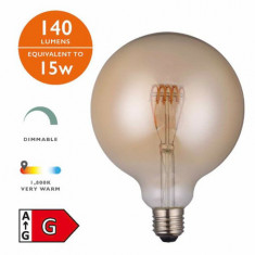 Sursa de iluminat (Pack of 5) LED Large Globe Light Bulb (Lamp) ES/E27 4W 140LM