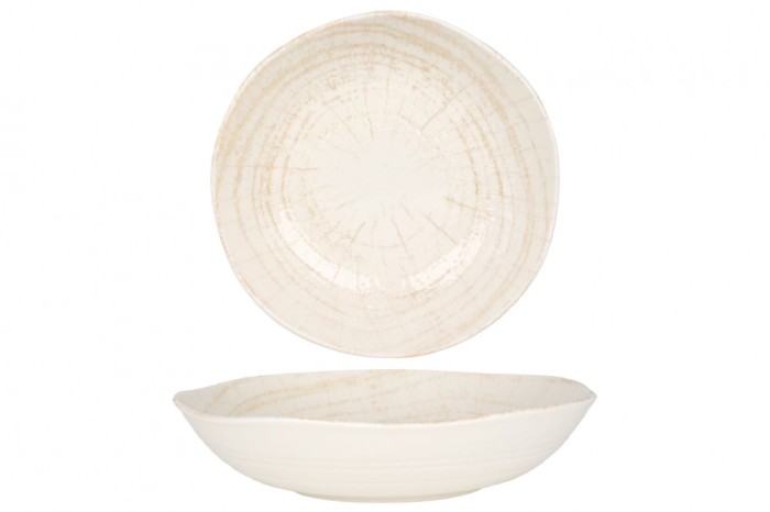 Rinart Farfurie ad&acirc;ncă - Paradiso - Porţelan - 20 cm - set de 6