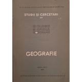 Virgil Ianovici - Studii si cercetari de geologie, geofizica, geografie, tomul XXXV (Editia: 1988)