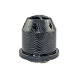 Filtru aer tuning cu carcasa Carbon Automotive TrustedCars