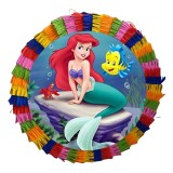 Pinata pentru petreceri, 35 cm, multicolora, model Ariel Mica Sirena 2