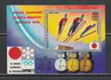 Guinea Ecuatoriala 1972 - Medalii Olimpice Sapporo S/S 1v MNH, Nestampilat