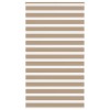 VidaXL Jaluzea tip zebra 135x200 cm lățime țesătură 130,9 cm poliester