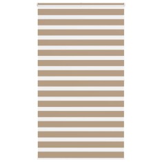 vidaXL Jaluzea tip zebra 135x200 cm lățime țesătură 130,9 cm poliester