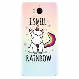 Husa silicon pentru Huawei Y5 2017, I Smell Rainbow