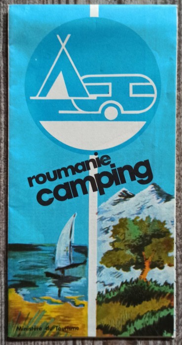 Roumanie camping// harta