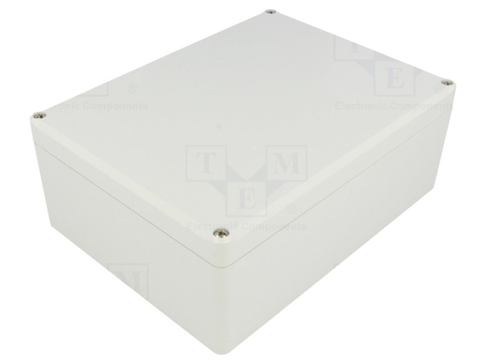 Carcasă universală ABS gri IP65