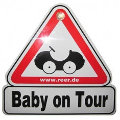 Semn de masina Baby on Tour REER 80210 Children SafetyCare foto