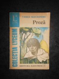 VASILE ALECSANDRI - PROZA