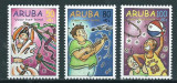 ARUBA 1998 COPII PROTECTIA COPILULUI, Nestampilat