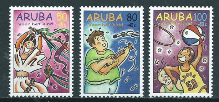 ARUBA 1998 COPII PROTECTIA COPILULUI