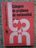 Culegere Probleme Matematica - Mihai Cocuz, Editura Academiei 1984, 431 Pagini