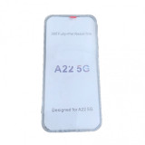 Husa 360 compatibila cu Samsung Galaxy A22 5G, V2 Transparent fata+spate