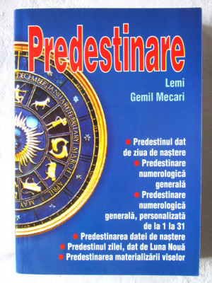 &amp;quot;PREDESTINARE&amp;quot;, Lemi Gemil Mecari, 2008. Carte noua foto