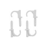 Set 4 cleme simple, montare rapida, 22mm Vorel 54853