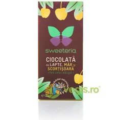 Ciocolata cu Lapte, Mar, Scortisoara si Indulcitor din Agave 100g