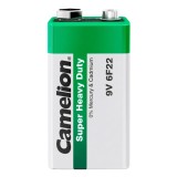 Baterie 9V Camelion 6F22 6LR61 Super Heavy Duty, ambalare Bulk