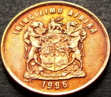 Cumpara ieftin Moneda 1 CENT - AFRICA de SUD, anul 1996 *cod 5293 = UNC, Cupru-Nichel