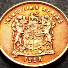 Moneda 1 CENT - AFRICA de SUD, anul 1996 *cod 5293 = UNC